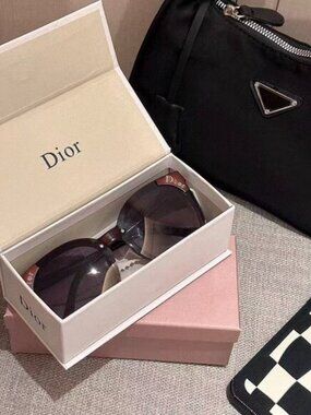 Dior Cat Eye Tortoiseshell Sunglasses